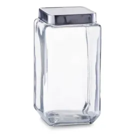 zeller-szklany-pojemnik-z-stalowa-pokrywka-2000ml