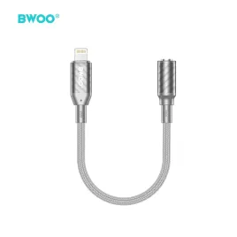 bwoo-bz66-adapter-lightning-jack-3-5mm-szary