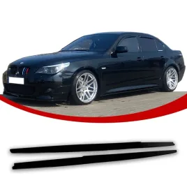 bmw-e60-e61-boczne-dokladki-progow-podproza-spoilery-m-pakiet-czarny-polysk