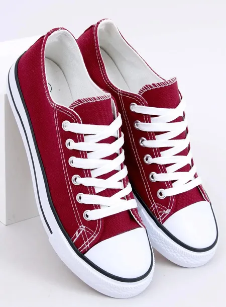 trampki-damskie-klasyczne-basic-wine-38-stan-nowy