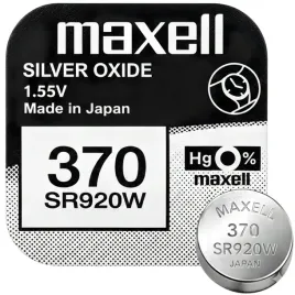 bateria-srebrowa-370-sr920w-g6-ag6-zegarkowa-maxell-x1