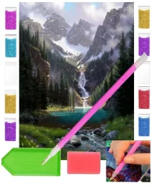 haft-diamentowy-obraz-40x30-zestaw-dla-dzieci-krajobraz-gory-strumyk-staw