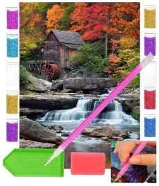 haft-diamentowy-obraz-40x30-duzy-zestaw-dla-dzieci-gorski-potok-gory-las
