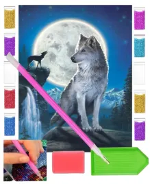 haft-diamentowy-wilk-w-pelni-30x40-obraz-duzy-zestaw-dla-dzieci