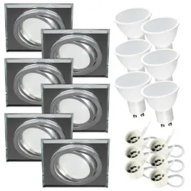 oprawa-halogen-ruchoma-oczko-lustro-szklo-zarowka-led-gu10-7w-3000k