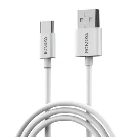 kabel-romoss-cb308-usb-a-usb-c-3a-1m-bialy