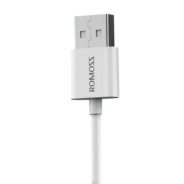 kabel-romoss-cb308-usb-a-usb-c-3a-1m-bialy