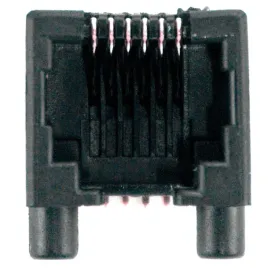 gniazdo-rj12-6p6c-poziome-czarne-styki-6-pin