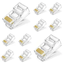 10x-wtyk-rj45-8p8c-internetowy-komputerowy-utp-kat-5e