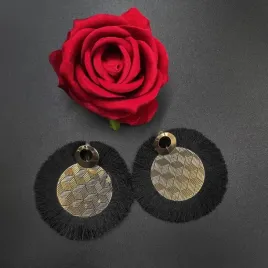 kolczyki-fredzle-czarne-kola-boho-chwosty-beauty-senses-bs002298-czarny