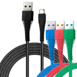 przewod-usb-c-typ-c-kabel-quick-charge-3-0-pleciony-wzmacniany-1m