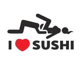 naklejka-i-love-sushi