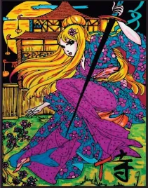 kol-welw-47x35-wojowniczka-w-kimonie