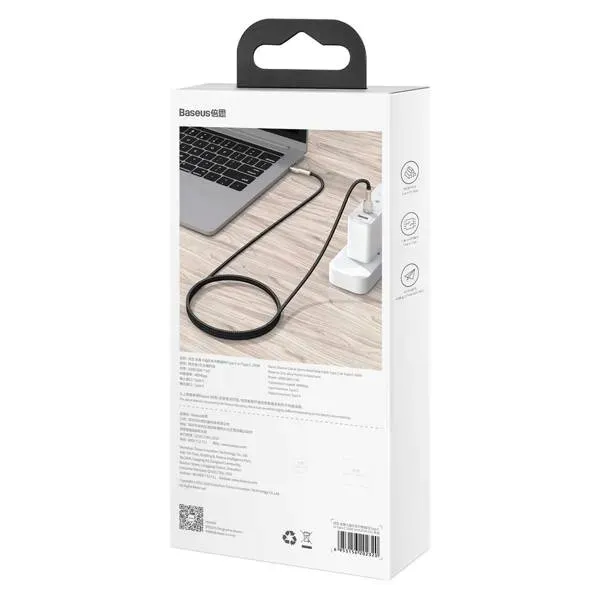 kabel-usb-c-do-usb-c-baseus-cafule-100w-1m-czarny-kod-producenta-catjk-c01-kolor-czarny