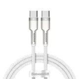 kabel-usb-c-do-usb-c-baseus-cafule-100w-1m-bialy