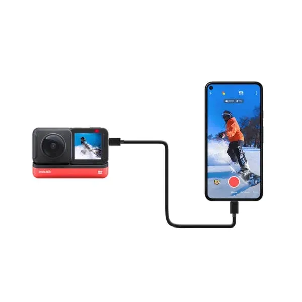 insta360-one-rs-kabele-transmisyjne-micro-usb-typ-c-android-kolor-czarny