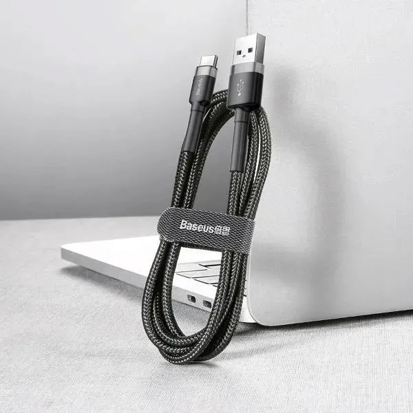 kabel-usb-do-usb-c-baseus-cafule-2a-3m-szaro-czarny-kod-producenta-catklf-ug1
