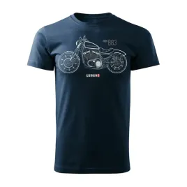 koszulka-motocyklowa-z-motocyklem-na-motor-harley-iron-883-meska-granatowa
