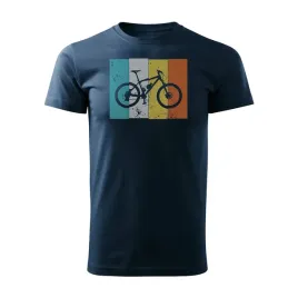 koszulka-rowerowa-na-rower-z-rowerem-gorskim-mtb-meska-granatowa-regular