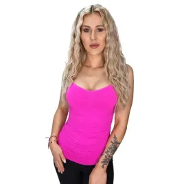 bluzka-damska-lato-marszczenia-fuksja-ellen-bs002531-s-m-rozowy