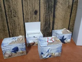 szkatulka-drewniana-4szt-morska-78x57x6cm-c5739