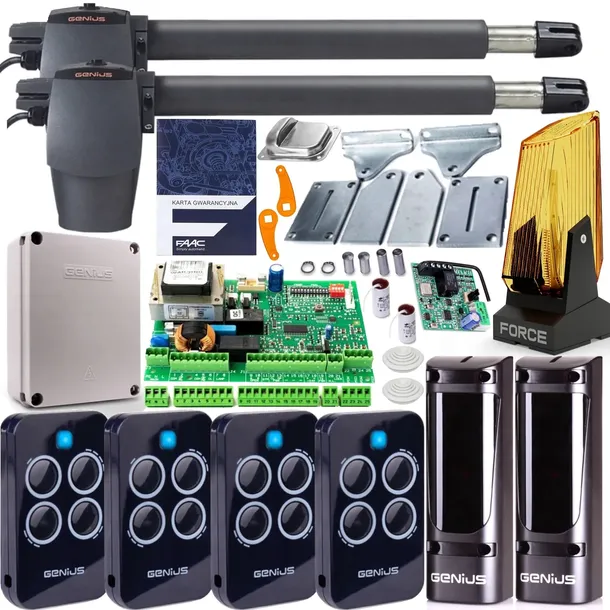 ZESTAW GENIUS GBAT 300 / 414 4xPILOT LAMPA