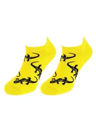 smieszne-bawelniane-niskie-skarpetki-salamandra