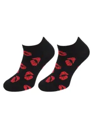 smieszne-niskie-bawelniane-skarpetki-kiss-kiss