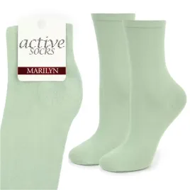 skarpetki-damskie-bawelniane-gladkie-j-mietowy-polskie-active-forte-marilyn