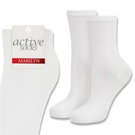 skarpetki-damskie-bawelniane-gladkie-biale-polskie-active-forte-58-marilyn
