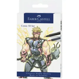zestaw-do-rysowania-komiksow-11el-the-famazings-father-faber-castell