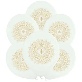 balony-komunia-swieta-ihs-w-ornamencie-bialy-12-6-szt