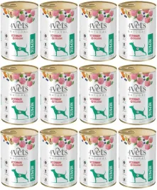 4vets-natural-dog-hepatic-12-puszek-400-g-dieta-watrobowa-dla-psa