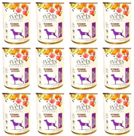 4vets-natural-dog-gastro-intestinal-12-puszek-400g