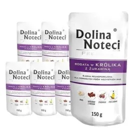 dolina-noteci-premium-krolik-z-zurawina-saszetki-10-x-150-g-mokra-karma-psy
