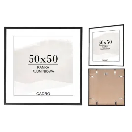 ramka-na-zdjecia-czarna-rama-aluminiowa-50x50