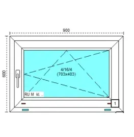 tanie-okno-pcv-biale-3-szyby-90x60