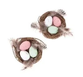 gniazdka-dekoracyjne-8-cm-2-szt-jajka-i-piorka-dpwl-056-dp-craft
