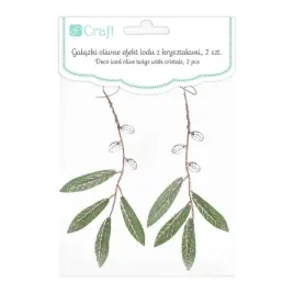 galazki-oliwne-efekt-lodu-19cm-2-szt-dpza-061-dp-carft