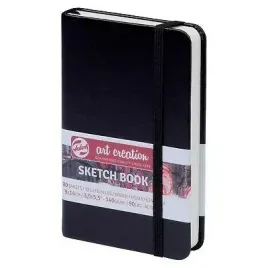 szkicownik-czarny-140g-80k-9x14cm-talens