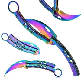 kandar-noz-motylkowy-karambit-butterfly-rainbow