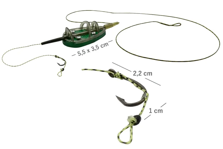 gotowy-uzbrojony-koszyk-metod-method-feeder-40g-2-stan-nowy