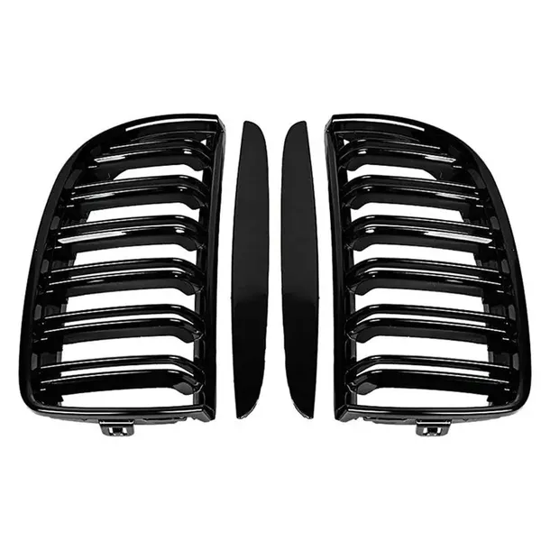 bmw-e90-e91-2005-2008-grill-nerki-m3-czarny-polysk-stan-nowy