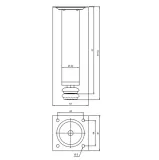 stopka-ozdobna-d-737-100mm-bialy-stan-nowy