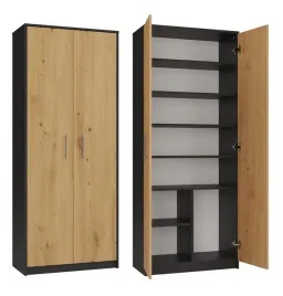 szafa-biurowa-z-polkami-artisan-z-antracytem