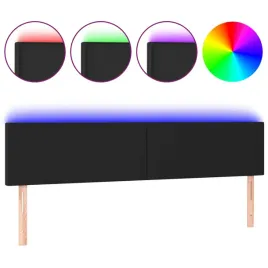 zaglowek-led-czarny-180x78-88-cm-nowoczesny-latwy-w-czyszczeniu-regu
