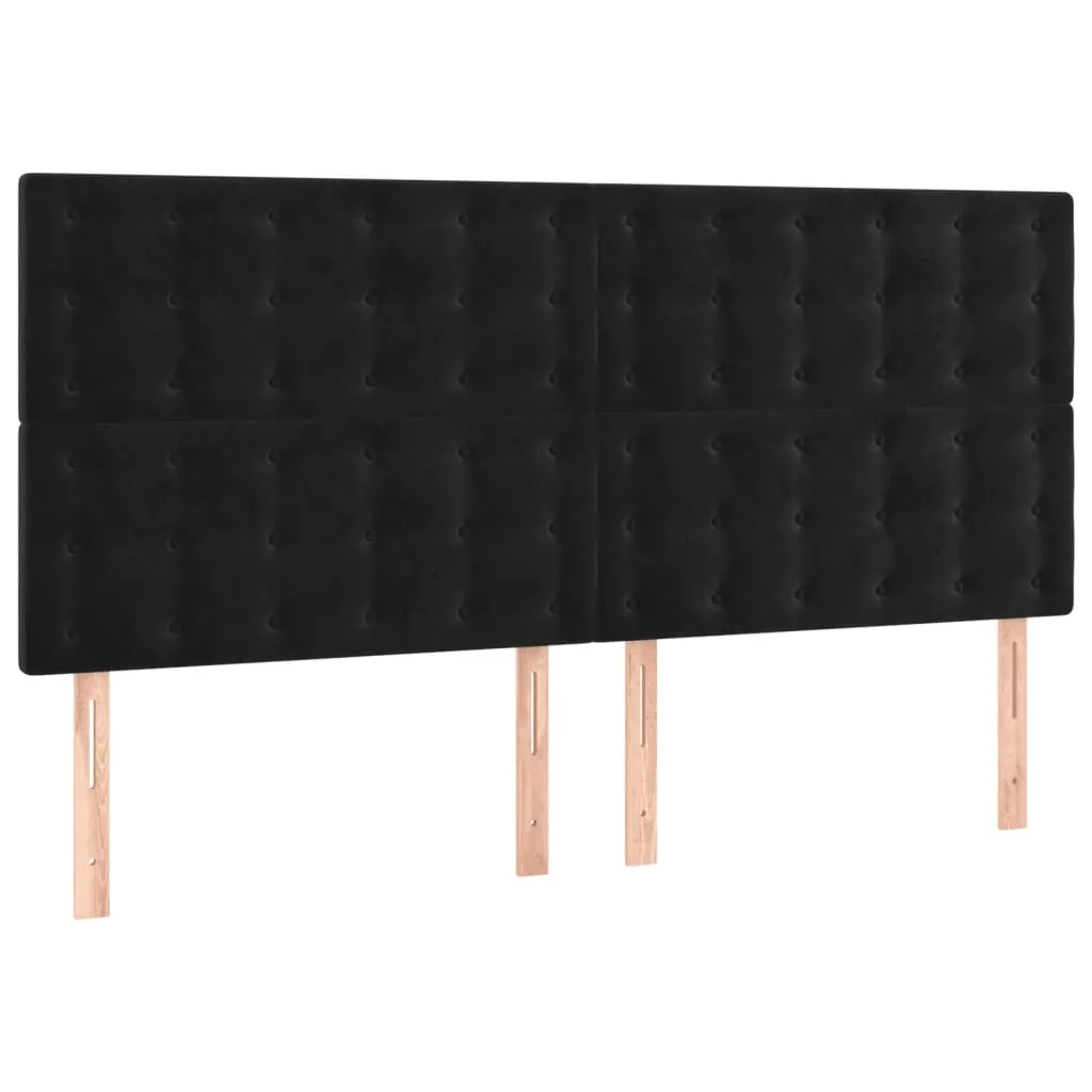 zaglowek-led-czarny-200x118cm-aksamit