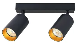 eris-lampa-sufitowa-spot-2-punktowa-czarna-zlota