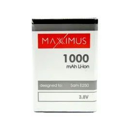 Zdjęcie produktu Bateria MAXXIMUS Samsung E250 1000mAh Li-Ion AB463446BE