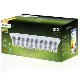 10x-zarowka-led-gu10-8w-650lm-3000k-ciepla-reflektor-sciemnialna-lumiled